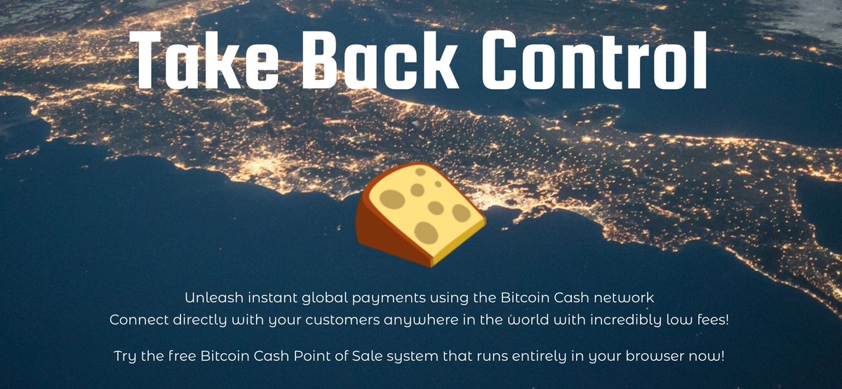 Bitcoin's tweet image. Cheddr is a #BitcoinCash Point Of Sale system that runs in most modern browsers - no server infrastructure required.

pos.cheddr.cash

#BitcoinDevelopers #Blockchain #Developers - Get your project featured by @Bitcoin, build on Bitcoin Cash!