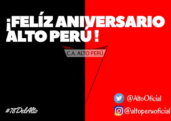 Alto Peru OFICIAL tweet media