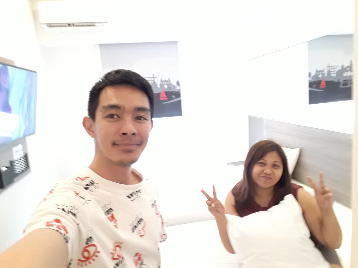 GejoBaguso's tweet photo. Just arrived safely at our hotel. https://t.co/u88cwcV3Qp