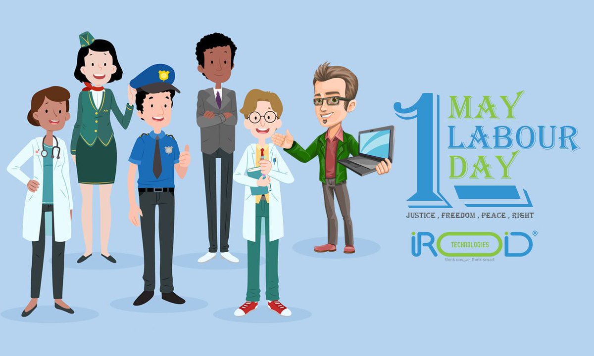iroidtech's tweet photo. #LabourDay is an annual holiday which origins in the labour union movement, specifically the eight-hour day movement, which advocated 8 hours for work, 8 hours for recreation, & 8 hours for rest. #may1 #MayDay #thinkuniquethinksmart #iroid #mobileappdevelopment #webdevelopment https://t.co/sRpUsndbdI