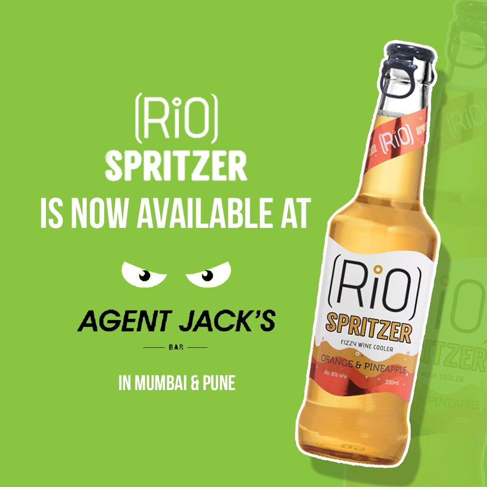 rio_fizzywine's tweet photo. Give your mid-week a twist, head on over to @agent_jacksbar for a mix of humor and interactivity followed by great discounts. And if you love Rio Spritzer, then bang on!!! Happy bidding! https://t.co/njNl4K9gsW