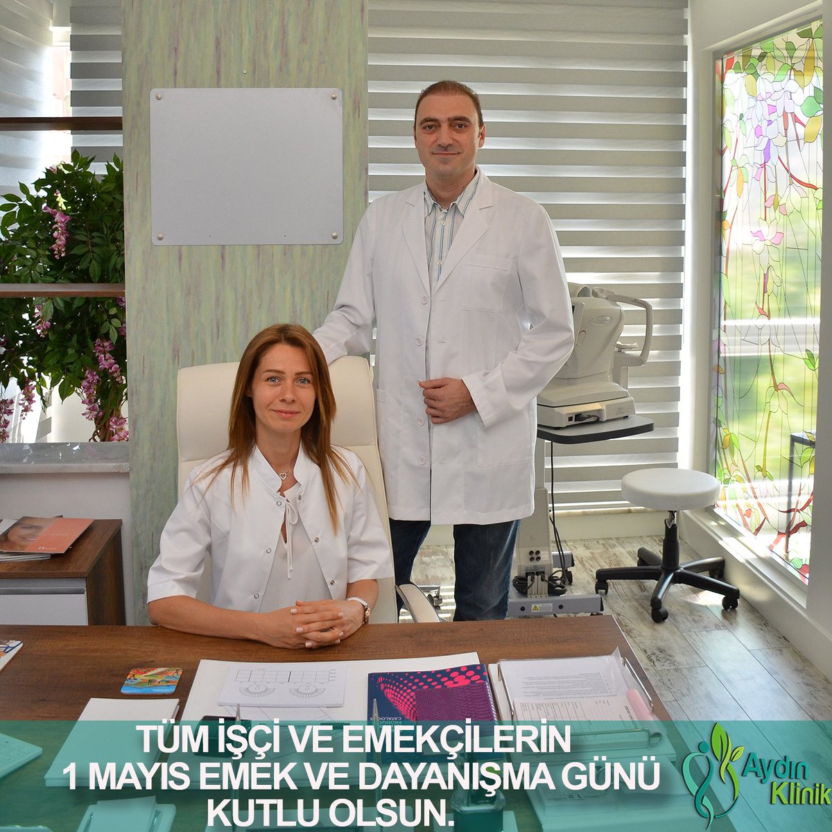 Tüm işçi ve emekçilerin #1mayis Emek ve Dayanışma Günü kutlu olsun. #işçibayramı #AydınKlinik