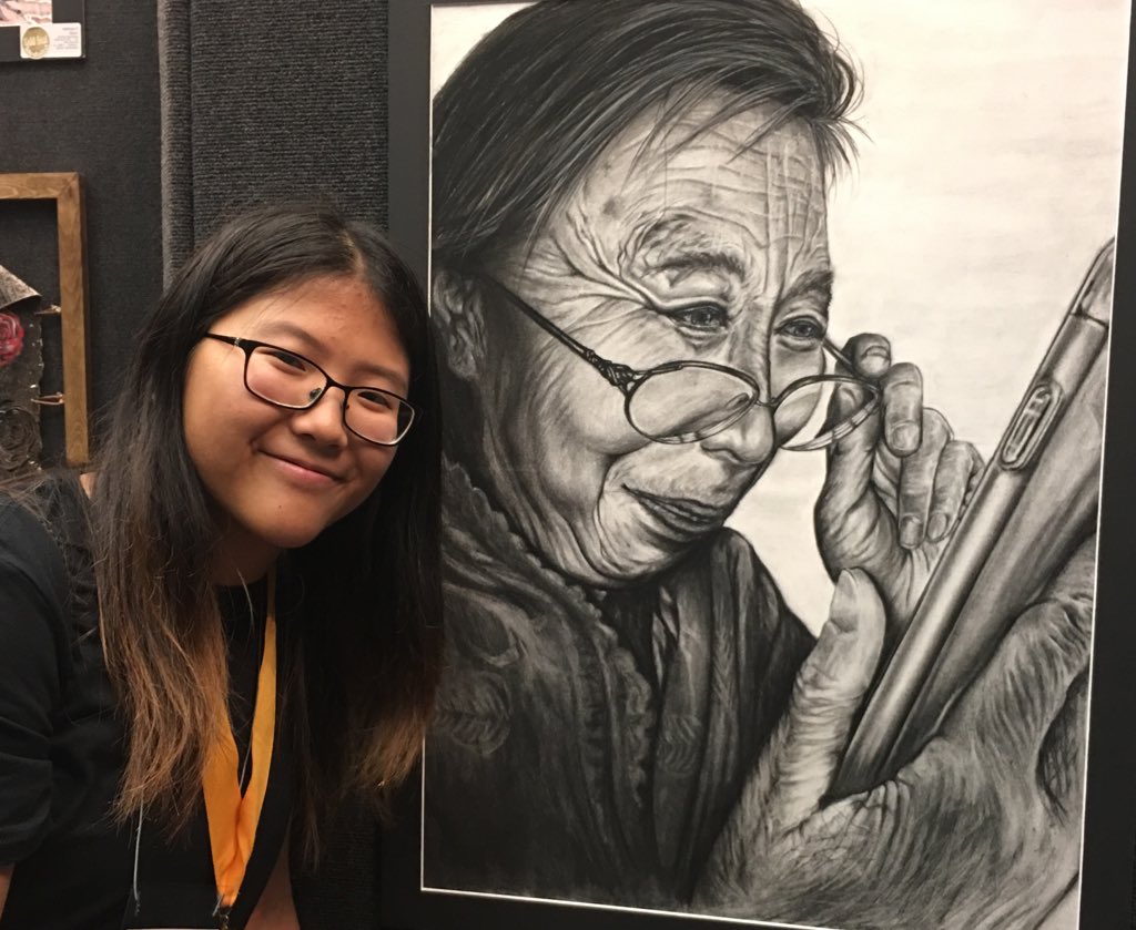 MrsReynoldsArt's tweet photo. Congratulations to Celeste for being one of only 150 #goldseal recipients in the state of TX at #stateVASE2018 #chsART #CHSRise #CISDOurStory @CoppellHigh https://t.co/G8vt73e8Nt