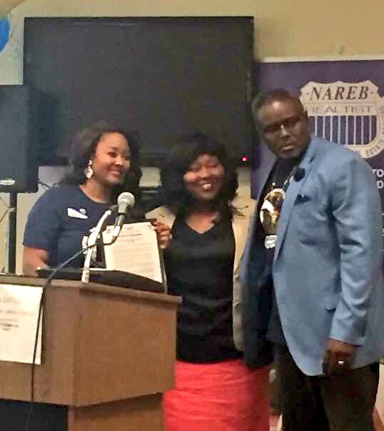 RacquelVasquez's tweet photo. Surprise! I showed up to recognize these Realist who are industry superheroes without capes | NAREB Community Wealth Building Day | #RealEstate #Realist #NARAB #NAREBSD #BAPAC #FairHousing #LemonGrove https://t.co/MQv0LghSJk