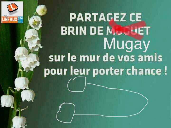 linfaux974's tweet photo. Ce matin en me levant j'ai fait ça sur mon téléphone ah ah, ya pas à dire je suis bien le prince de l'humour non ? :p Allez retweetez mon MUGAY svp. #mugay #lareunion #team974 https://t.co/UcQYPKcPR1