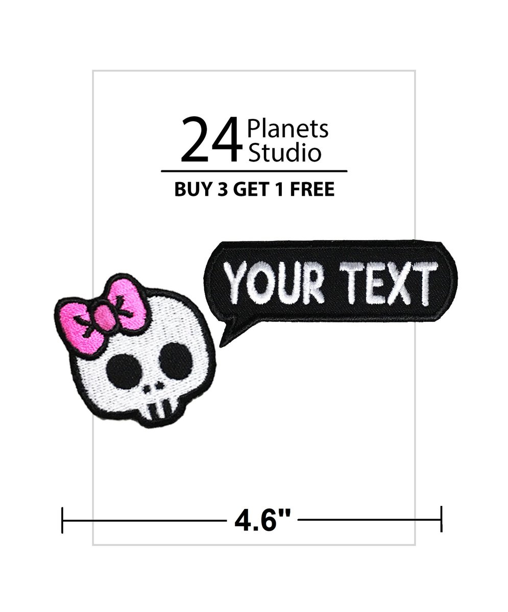 24PlanetsStudio's tweet photo. Skull Your Text Iron on Patch by 24 Planets Studio
#24PlanetsStudio #jackets #patches #irononpatch #monster #monsterhigh #skull #skeleton https://t.co/EqSiHkhK6b