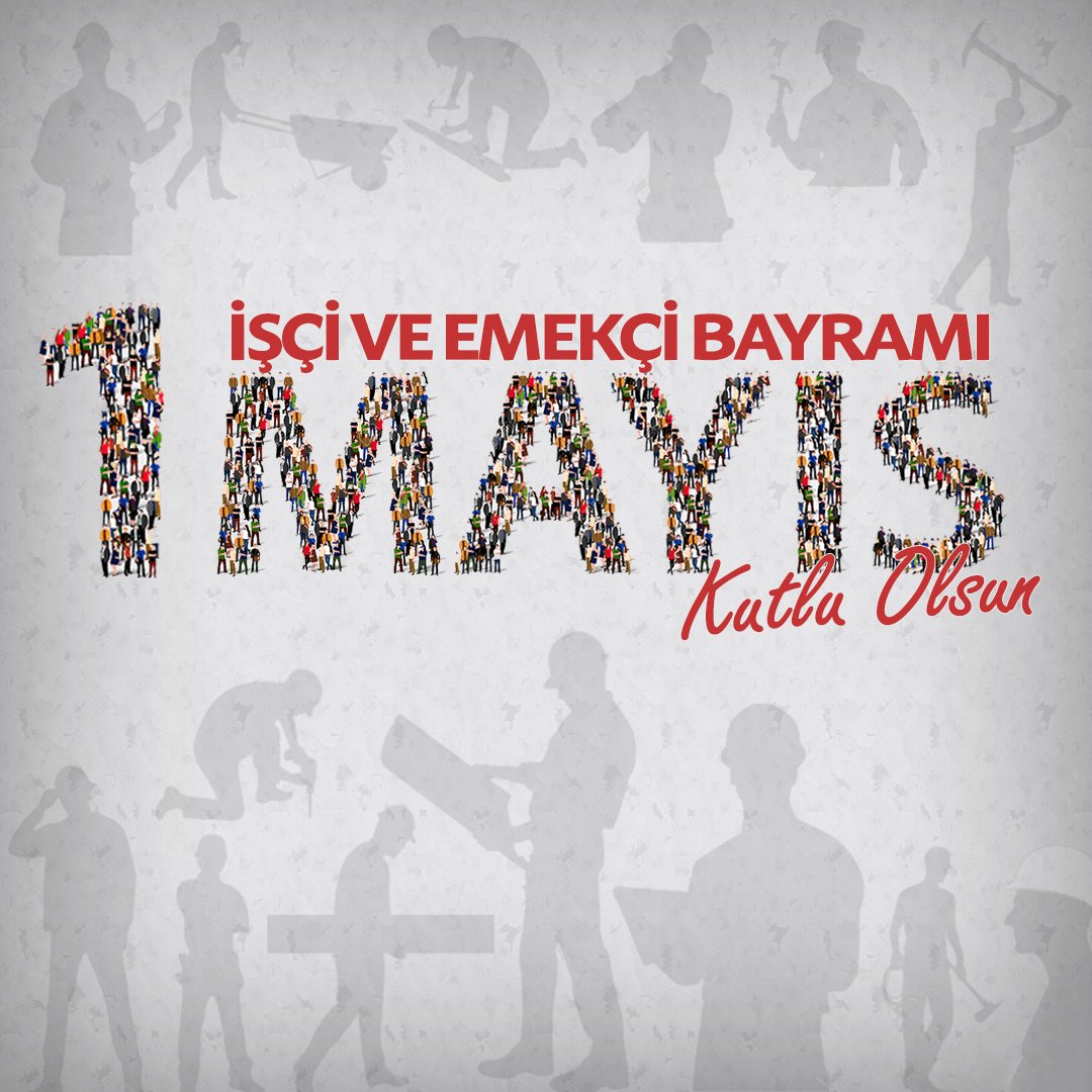 Tüm emekçilerin #1Mayıs Emek ve Dayanışma Günü Kutlu Olsun!