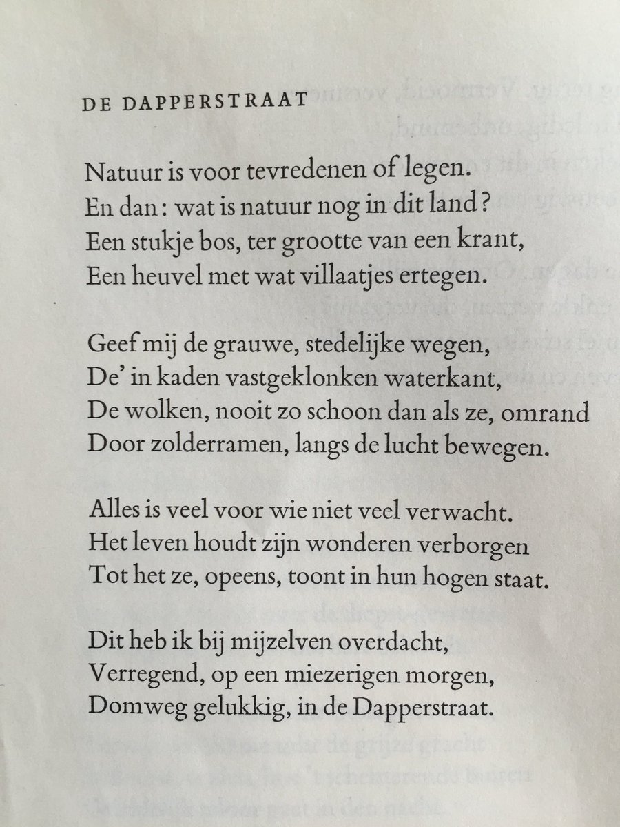 Reindst's tweet photo. In @De_Taalstaat is, voor de #poëtische #plattegrond van Nederland, geloof ik de #Dapperstraat van J.C. #Bloem al wel eens behandeld. Maar nu ‘ie - compleet met #cartoon van de #dichter! - langskomt in de #Uitkrant van @Iamsterdam mag ‘ie nog wel een keer ... toch @fritsspits? https://t.co/ewE0B2f9dh