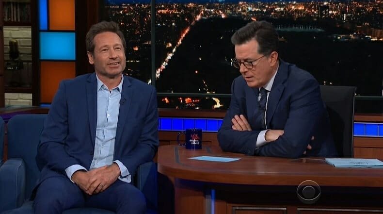 2018/04/30 - David on The Late Show with Stephen Colbert DcFrKbyW0AARXio