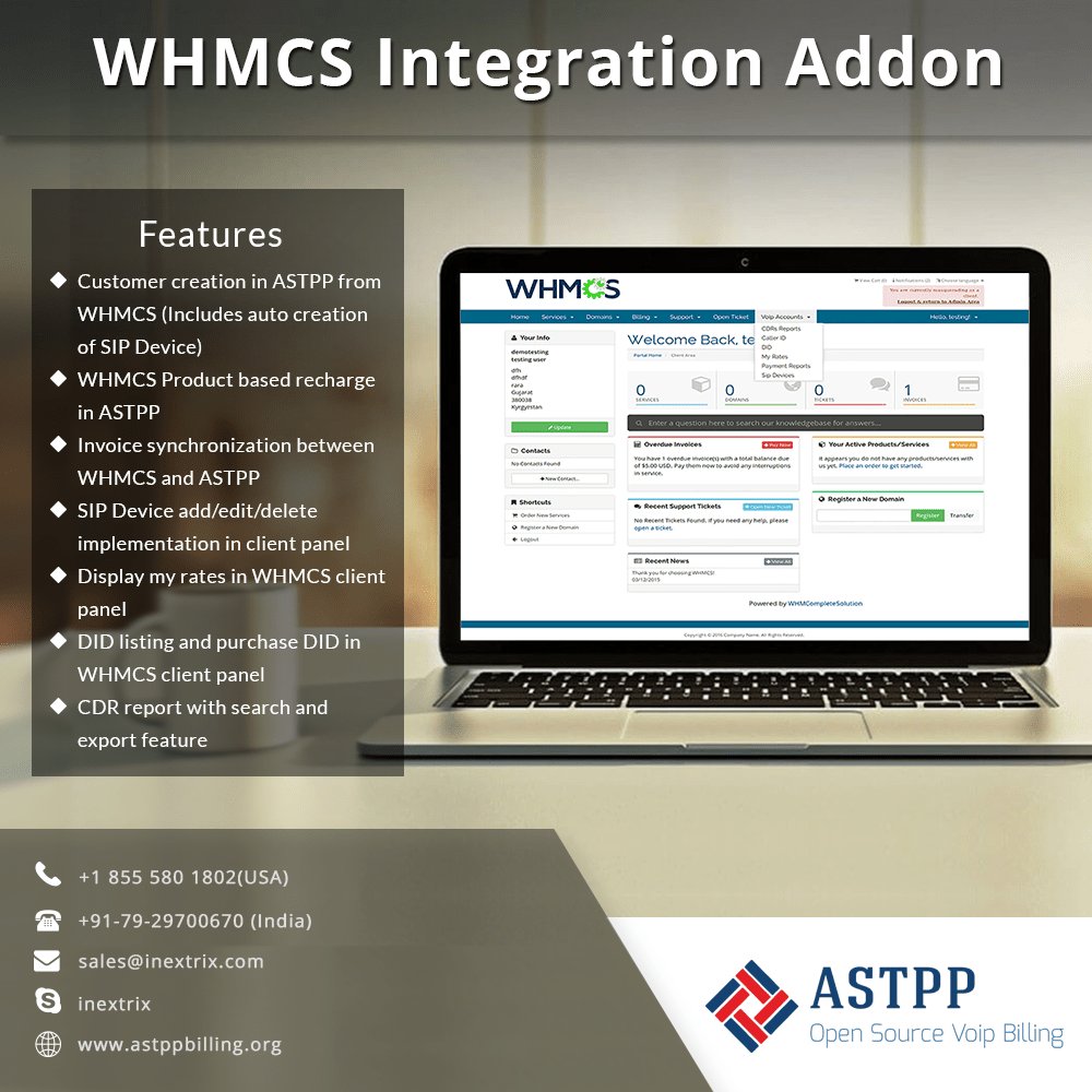 astpp_official's tweet photo. Read more: https://t.co/ywtJmr15pE
#WHMCS #ASTPPFeatures #FreeSwitch #VoIP #VoIPBilling #FreeSwitchBilling #SoftSwitch #AccountManagement #CallingCard #ASTPP https://t.co/X8byv7oeGt