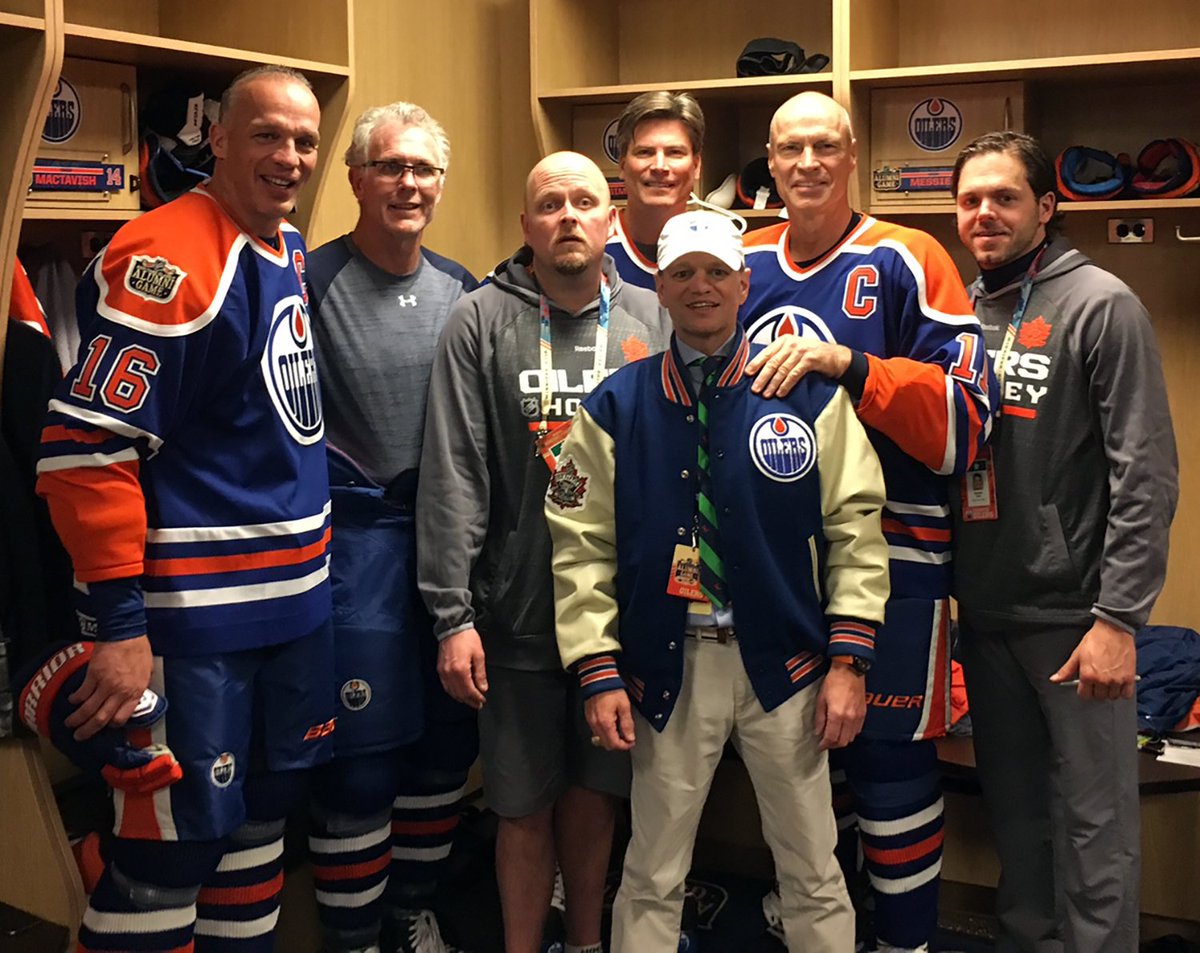 EdmontonOilers's tweet photo. Practice goalie, Video Coach, Player Development team member &amp; fantastic human being. Brian Ross was an inspiration to us all &amp; will be truly missed by his #Oilers Entertainment Group family. Rest in peace, Rosco. https://t.co/oRJKrgqWKl