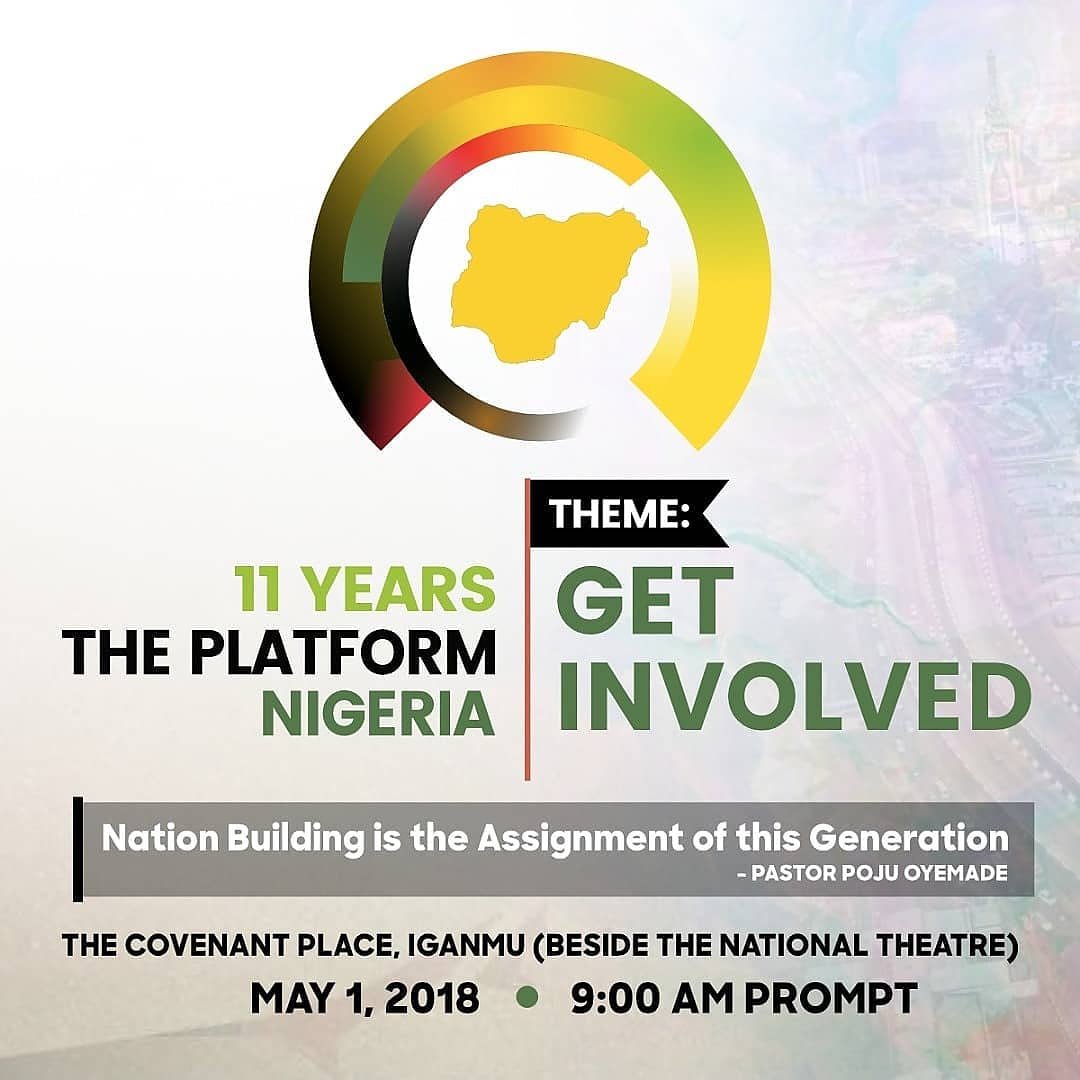 OlatomiOfGod's tweet image. Happy Workers Day!! 🙌🙌

Ensure you are part of the #GetInvolvedNG conversation Today from 9am . 💯

Follow @ThePlatformNG on Twitter 

The Platform @ThePlatformNigeria on Facebook

@ThePlatformNigeria on Instagram 

#GetInvolvedNG