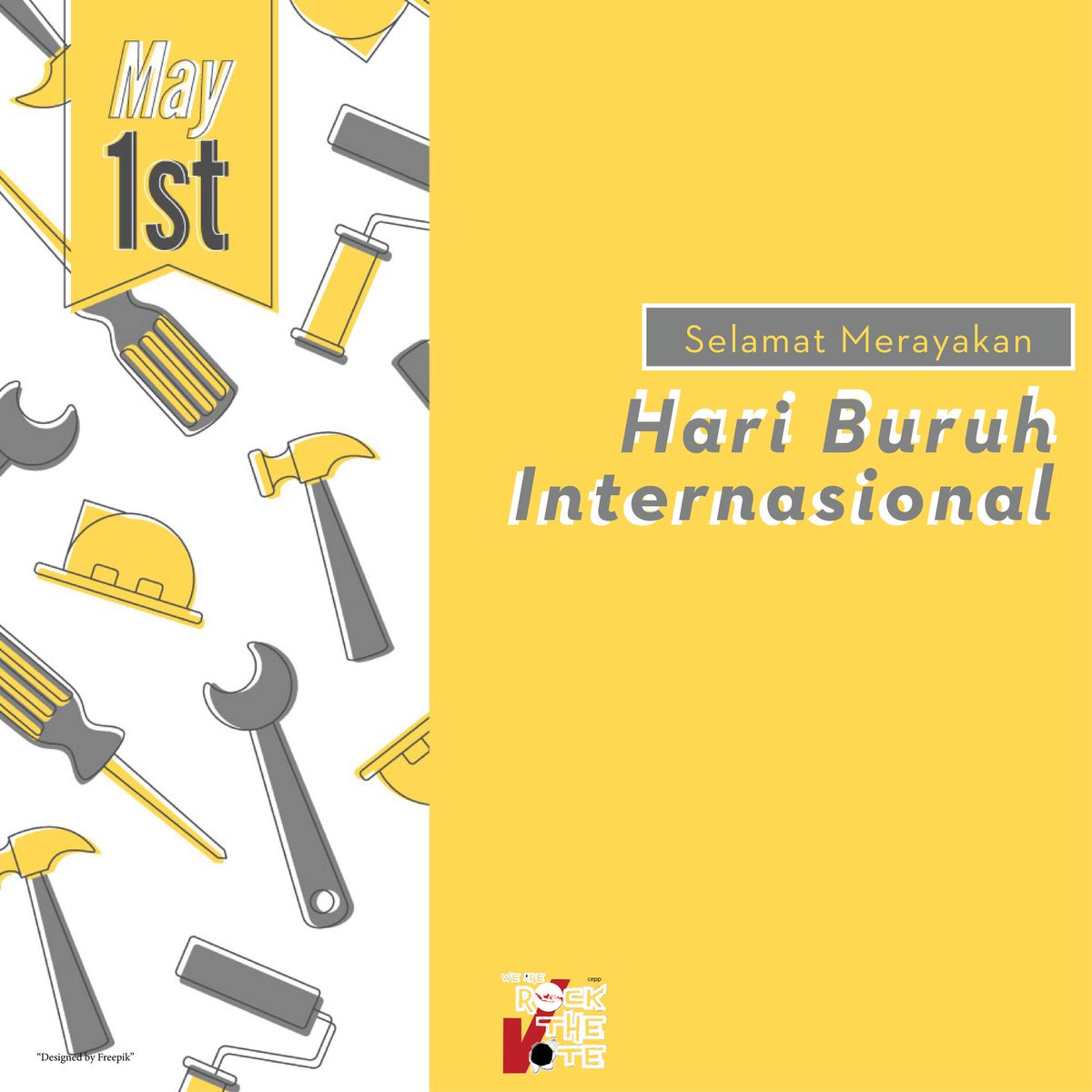 Selamat hari buruh internasional bagi kawan-kawan pekerja semuanya!!

Today's youth, Tomorrow democracy

#rockthevoteindonesia #rockthevote #Mayday #Mayday2018 #HariBuruh #Politics #Politik