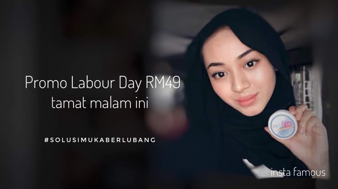 syzwanieeee's tweet photo. LAST DAY PROMOTION UNTIL MIDNIGHT GUYS!!
NORMAL PRICE RM 69 .
PROMO PRICE RM 49 SEUNIT 😱
Nak cantik sebelum rayakan? Grab now
https://t.co/ZNBGj9kWyV
#alvateam #jerawat #KitaOK #liveitorfixit https://t.co/UR7SF2ZUVg