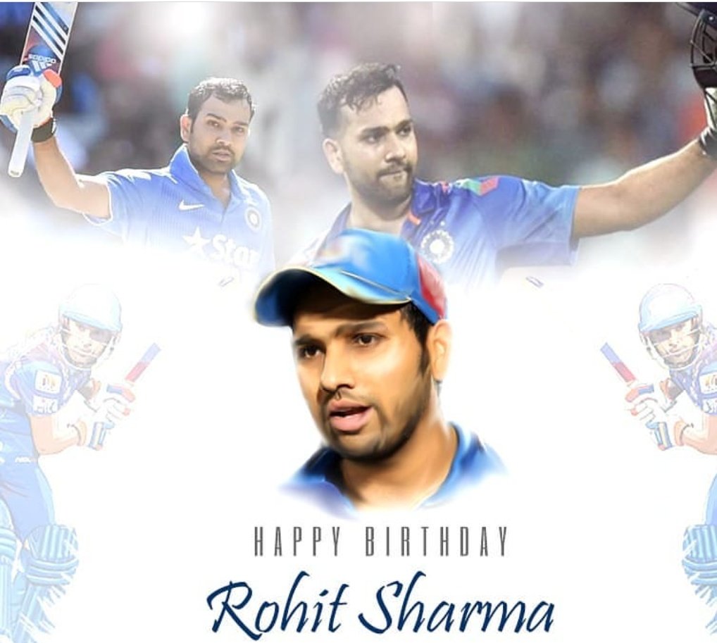 Happy Birthday <a href="/ImRo45/">Rohit Sharma</a> 😊
God bless! You