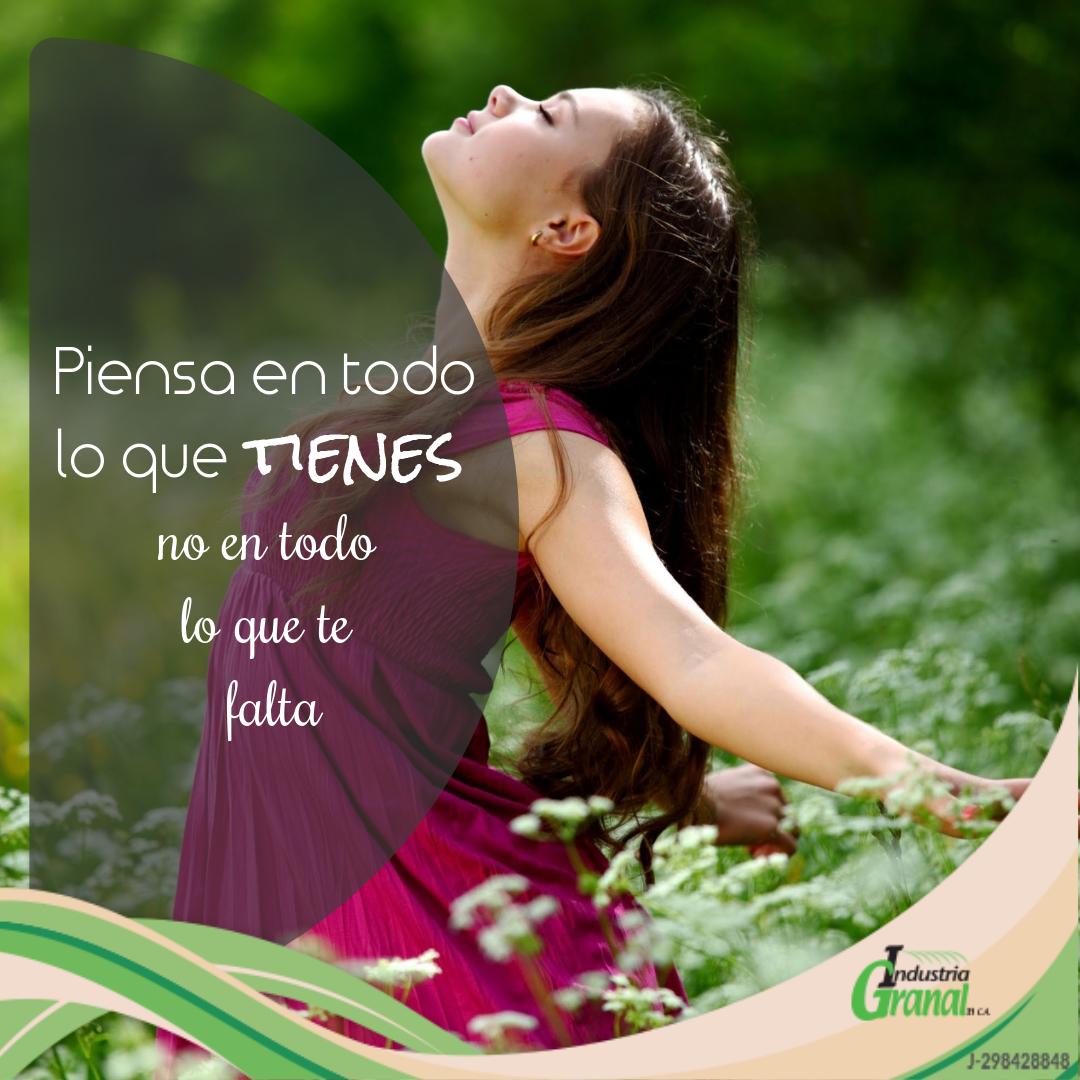 Granal21's tweet photo. ¡Eres afortunada en tener todo lo que posees. Piensa en ello y no en lo que aún no has logrado. Esfuérzate en conseguirlo y sigue sumando! ... Somos Granal 21 #Granal21 #GenteGranal #PensamosPositivo #Metas #CrecimientoPersonal #AutoMotivación #Logros #2018 #Compromiso https://t.co/5JQy80SFMm