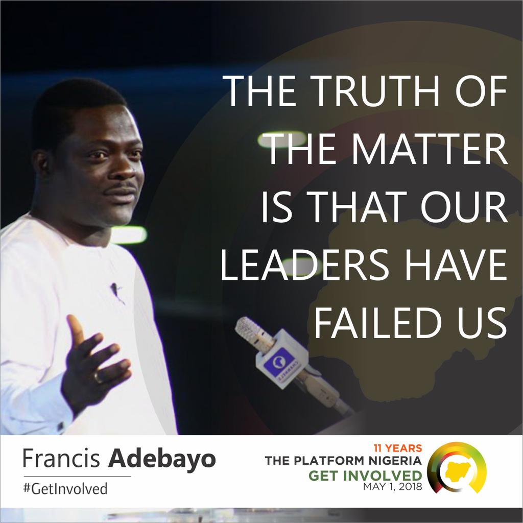 theplatformng's tweet image. #GetInvolvedNG 
#ThePlatformNG