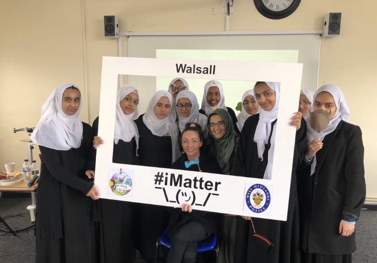 officialsammyuk's tweet image. I’m in Walsall this morning &amp;amp; afternoon speaking at my first Islamic school to girls then boys as part of the #iMatter Walsall community led project.
