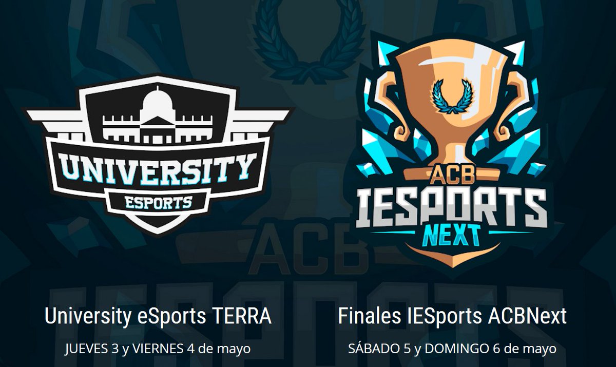 University_ES's tweet photo. ¡Se viene un fin de semana a lo grande!
📅 Jueves 3 y Viernes 4: Final de Conferencia TERRA #FinalesUniversity
📅 Sábado 5 y Domingo 6: Finales presenciales de IESports #FinalesIESports
📍 En el CC @LaVaguada
📋Toda la info aquí: https://t.co/G9D8VC3WEw https://t.co/gLXH4KispY