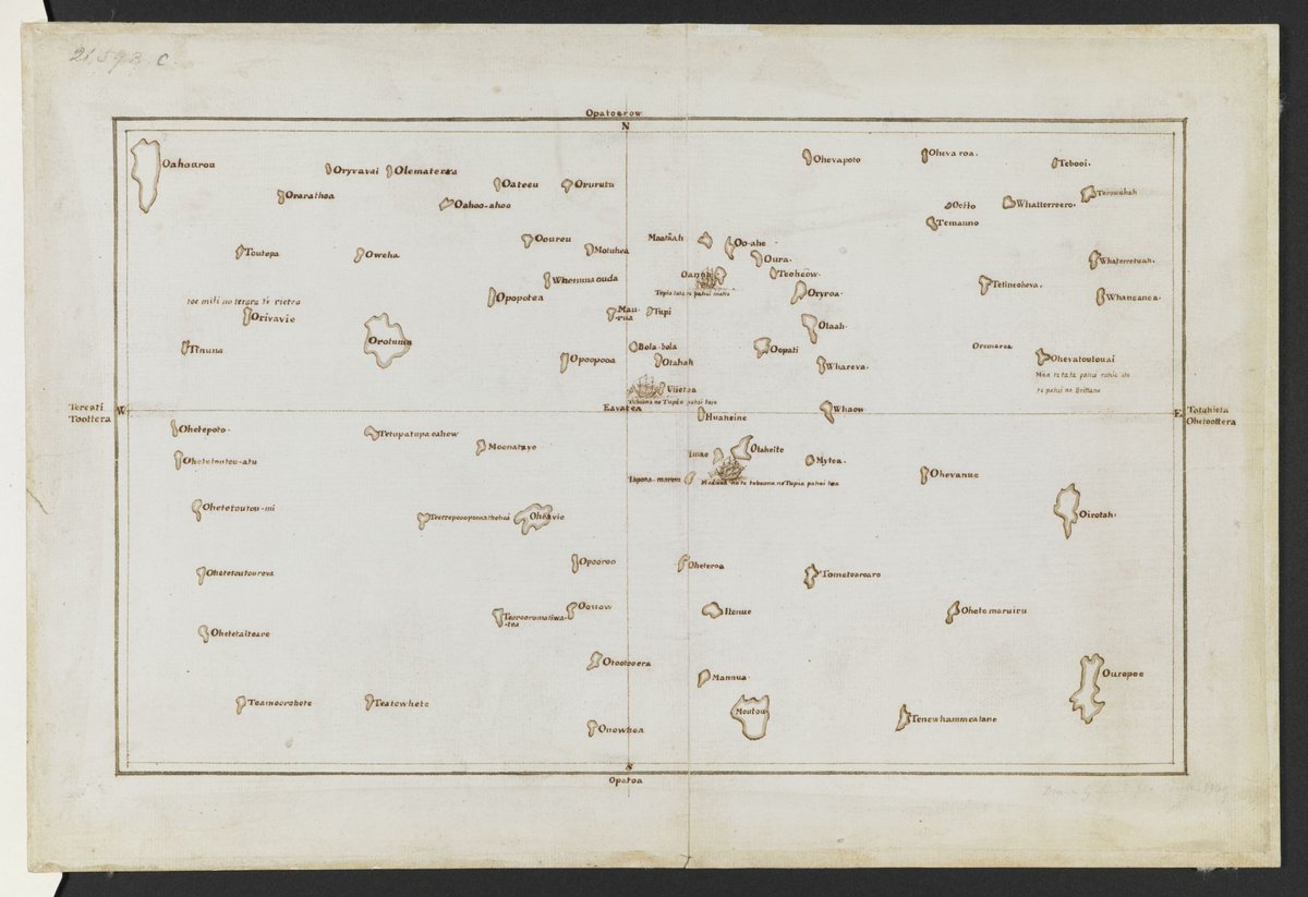 Copy Chart of the Society Islands