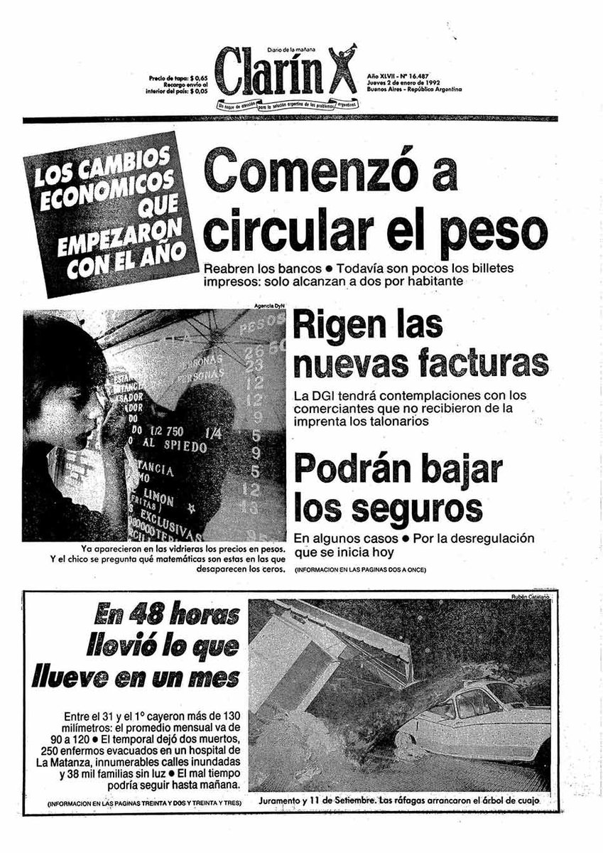 LucasBeltramo's tweet photo. Llegó valiendo 2 dólares.
Se va valiendo 0,098 dólares.

El resumen de los últimos 26 años de la historia argentina. https://t.co/3lqqZwEq1o