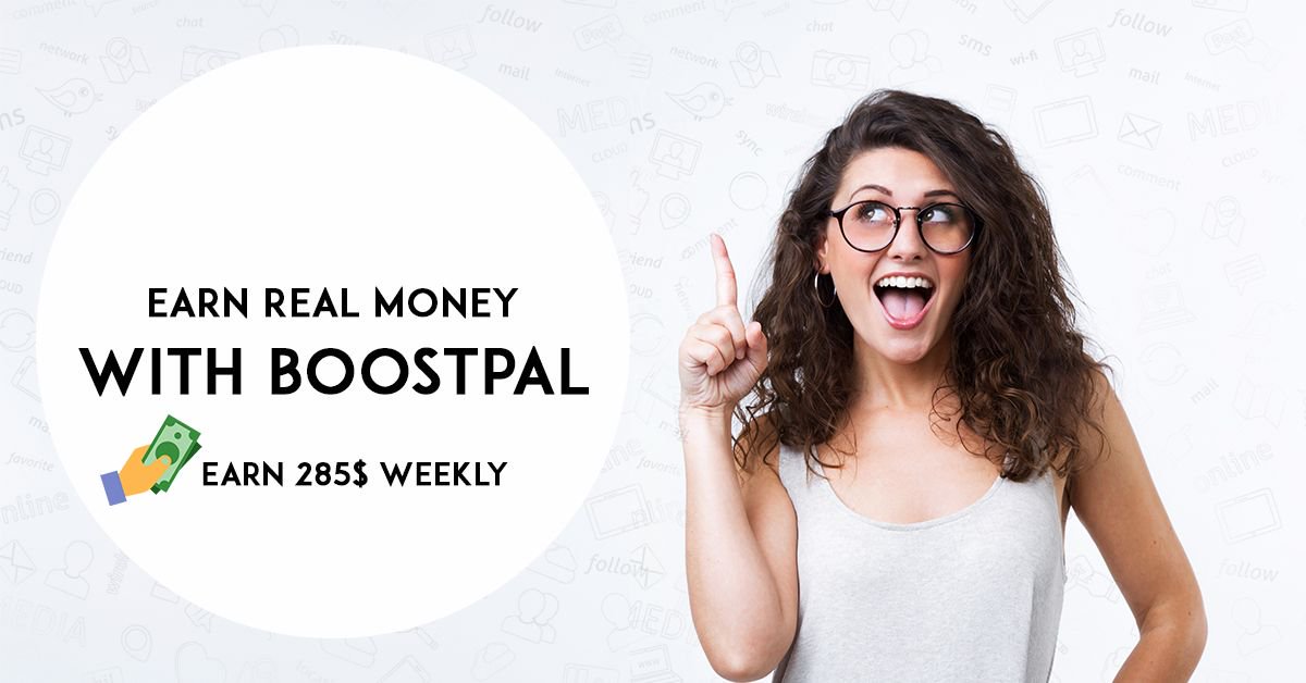 Boost_Pal's tweet image. Earn real money at #Boostpal, join now its free!.

Start Earning 285$ per week and became a boss !.

Register now: buff.ly/2JFeDVx
#SocialMedia #onlineshopping #onlinebusiness