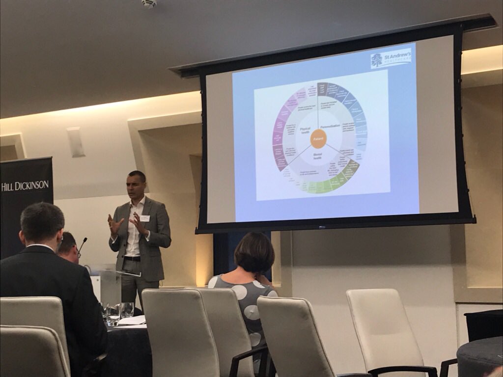 Dr Paul Wallang talks about how St Andrew’s Healthcare aligned themselves to 28 patient-focused outcomes to help them deliver value-based healthcare #ValueSummit18