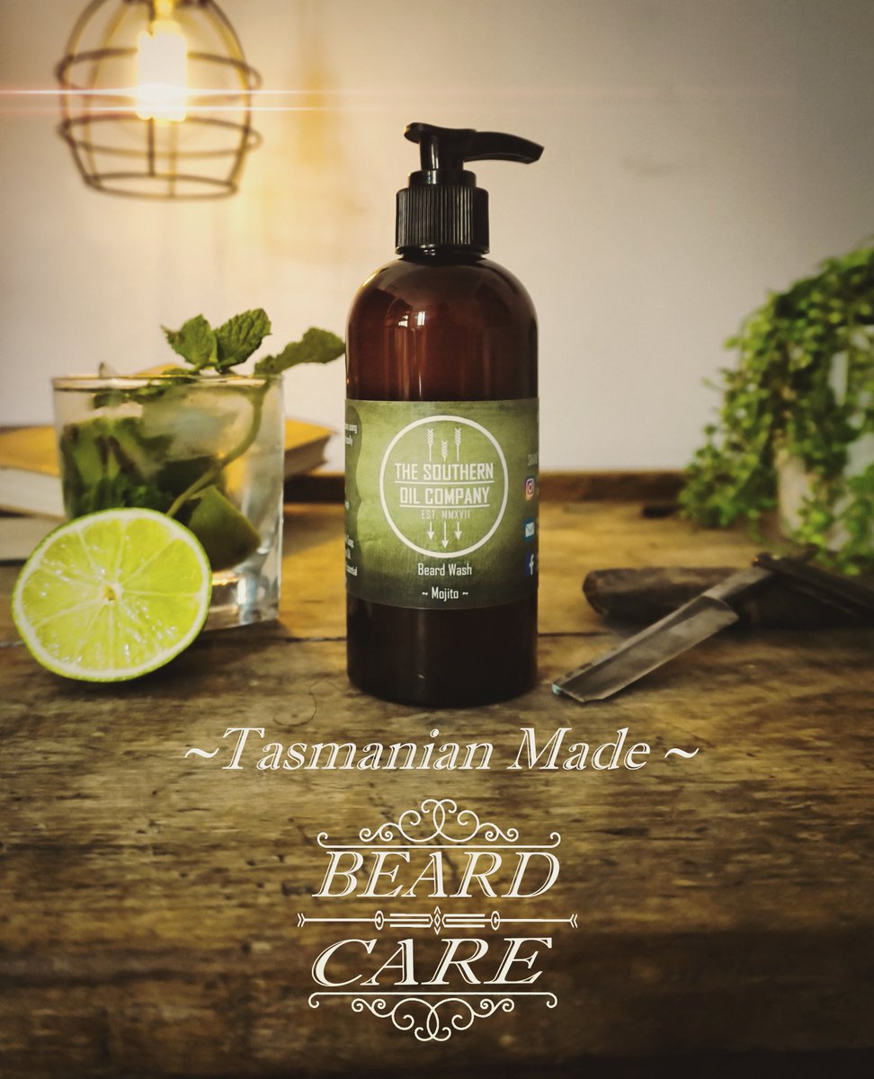 OilSouthern's tweet photo. Mojito #Beard Wash (lime &amp; mint) will help keep your beard healthy by preserving the oils that your #body naturally produce.

Facial and scalp hair are very different things. Shampoo products will often cause a beard to dry out and get brittle.  #beard #beardoil https://t.co/aRXPj4xWTE