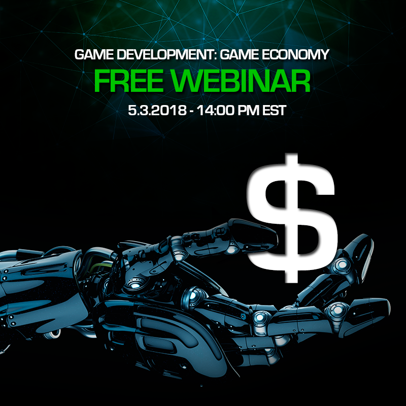 SpawnPoint's tweet photo. Don't miss the second episode of our #FREE #videogame development #webinar! This time, we'll talk about Game #Economy.

Register now at https://t.co/6ujPGTezQ6 https://t.co/tr9hvg2C7M