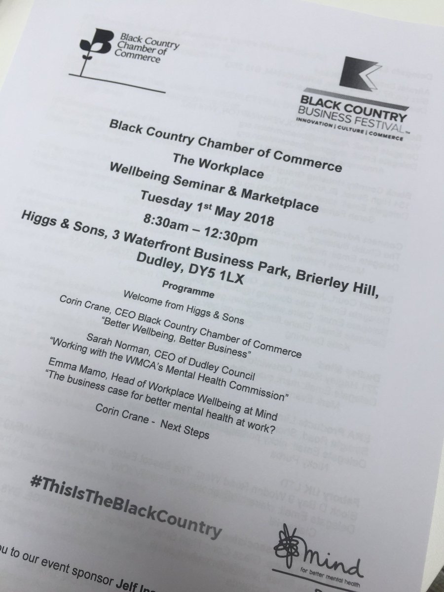 WolvesPTC's tweet photo. A busy morning, working with our @BCCCmembers colleagues on #MentalHealth in the workplace and our support of the @TimetoChange #WorkplacePledge as part of @BlackCountryBF #BCBF_18 #ThisIsTheBlackCountry Big thanks to @Lichfield_CofE Comms team for the video 🎥 https://t.co/yPPfMoCP3K