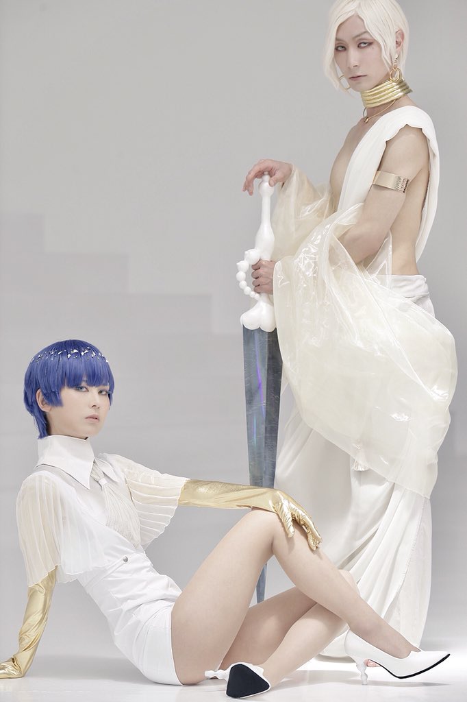 ハイパー 月世界 宝石の国 市川春子 フォスフォフィライト ラピフォス 春 エクメア ハイパー 撮影 だてさん スタジオクォーツ 宝石の国コスプレ部 コスプレ Cosplay