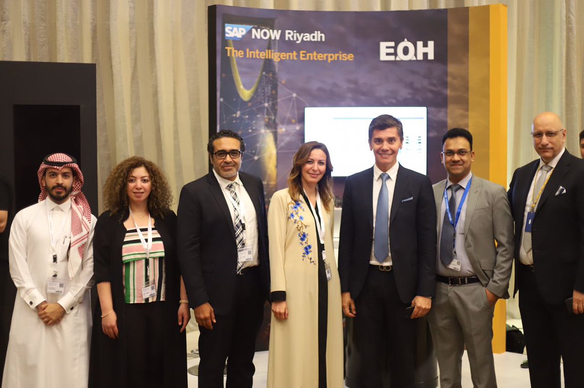 EOHMiddleEast's tweet photo. EOH Middle East time was honored to shake hands today with Steve - Stathis Tzikakis, @SAP EMEA South President during his stop at our booth in #SAPNowKSA!

#SAPNow #SAPNowRiyadh https://t.co/8jDSoIDD7N