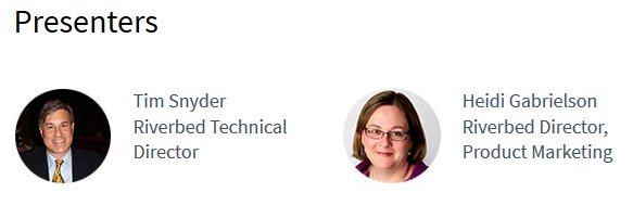 lesjardine's tweet image. In this 30-minute webinar, hear expert user &amp;amp; @Riverbed Technical Director Tim Snyder explain how transaction #traceanalysis differs from Wireshark, and demo why and when to use it tdas.so/343B0A