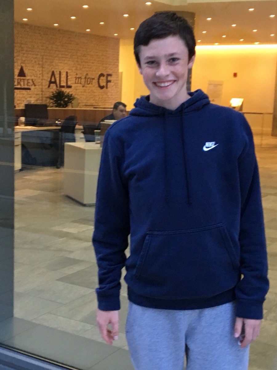 BobCoughlin's tweet photo. Happy 16th birthday to my son Bobby. Keep smiling and keep fighting the good fight. Every day is special. #curecf #AllinforCF #CFWarrior https://t.co/iQy7okJE3N