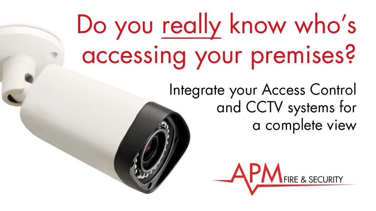 APM Fire & Security (@apmfiresecurity) on Twitter photo Monitor unauthorised access to your premises even when valid passes, tokens or codes are used. Ask about how we can link a #CCTV system to your #accesscontrol system to quickly give you a visual identity of who really is gaining access for each entrance made. Monitor unauthorised access to your premises even when valid passes, tokens or codes are used. Ask about how we can link a #CCTV system to your #accesscontrol system to quickly give you a visual identity of who really is gaining access for each entrance made.
