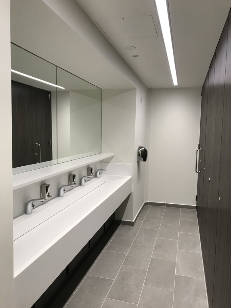 spatialgardner's tweet image. Some newly refurbished common areas handed over today at AQ1