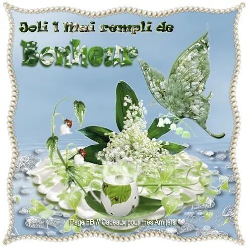 Sev0511's tweet photo. #muguet.. #1erMai #1ermai2018 https://t.co/Onq2N8OC0s