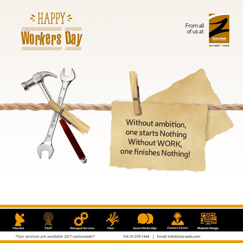 zetawebnigeria's tweet photo. Let your actions and goals work in tandem. 
Be intentional in all that you do. 

Happy Workers' Day. 

#workersday #workfree #workzone #workday #worklife #worklifebalance #sme #startupnaija #business #businesstips #ICT #experts #technology #tech #internetconnections  #ictexpert https://t.co/6j9dhCtyCa