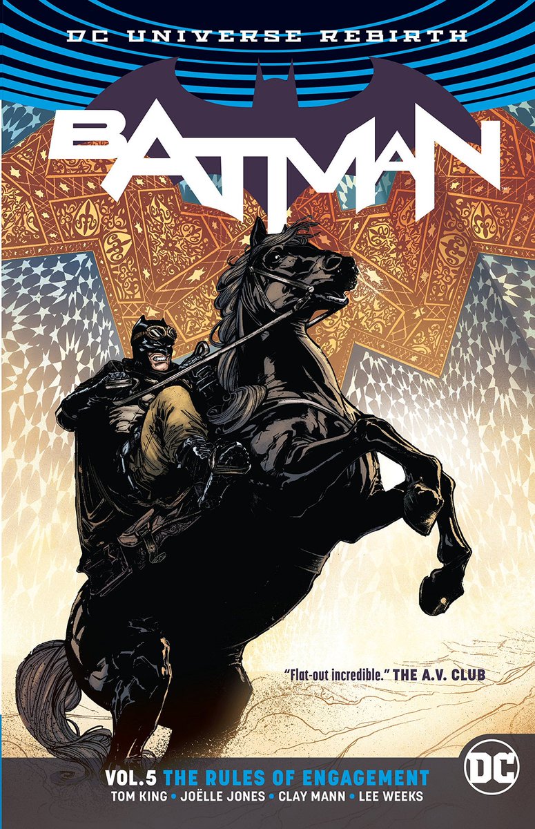ComicbookOCD's tweet photo. Just read...#Batman Rules of Engagement by @TomKingTK, @Joelle_Jones, @Clay_Mann_ &amp; @Inkdropinc 

Wow.

The most intimate study of Batman ever put to page.

Even if you're not a #comics fan, this transcends the medium's niche bubble with a story that'll stay with you forever

5/5 https://t.co/DfrRb0qavg