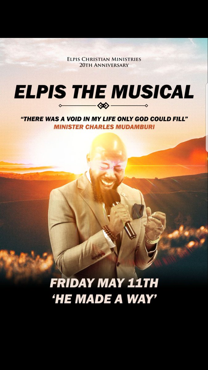 ElpisMinistries's tweet photo. Behind every Glory is a powerful story. Our Friday service will be showcasing the story of Elpis through acting, song, poetry, and dance. Join us on 11th May at 7pm!!
#ElpisMusical #LifeAtElpis #20thAnniversary #HeMadeAWay https://t.co/6t4kd6ET1e