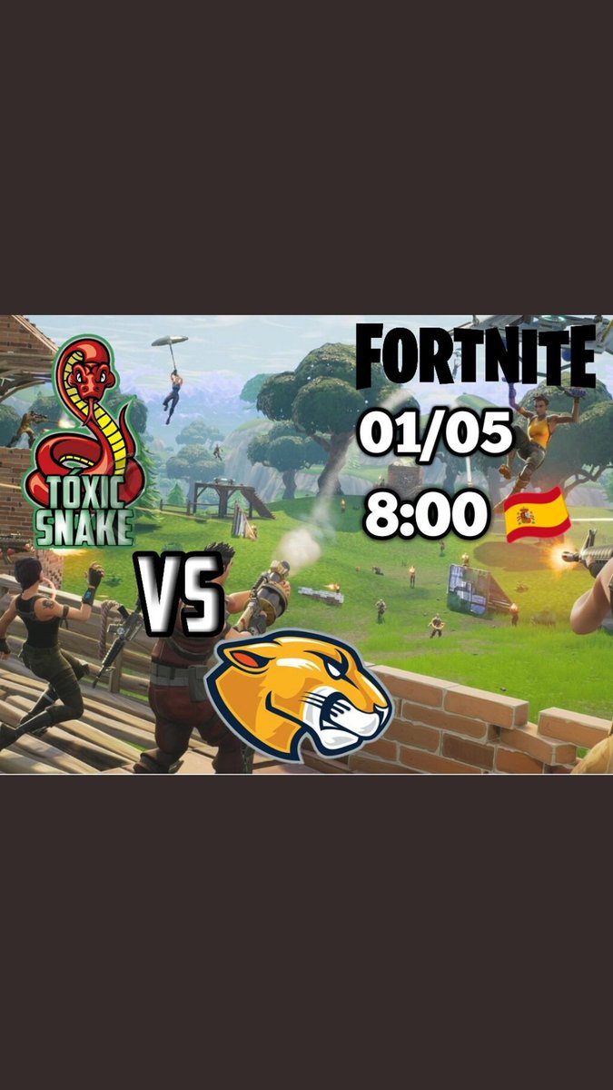 ToxicSnakers's tweet photo. Hoy a las 8 de la tarde tenemos el primer partido del equipo contra TeamThunderCr.
Nuestro gran diseñador:@ElioPilot3 https://t.co/2DAR0SpVF3