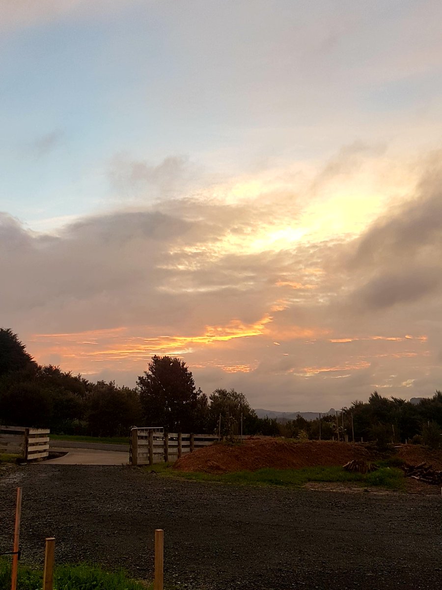 Who doesn't love a red sky at night !moody... <a href="/WeatherWatchNZ/">WeatherWatch.co.nz</a>