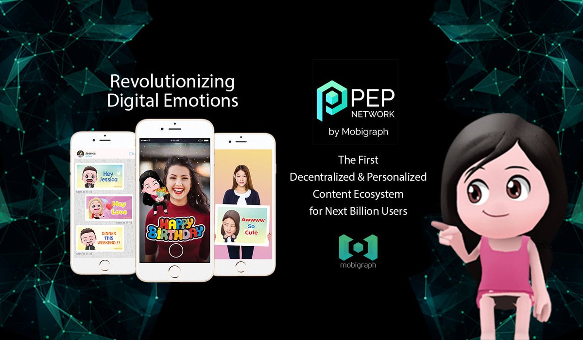 kanchukasachint's tweet image. PEP Network by Mobigraph
First Blockchain Render Protocol for Personalizable Content Marketplace.. #pepnetwork KYC is coming soon #pepico #gopep
