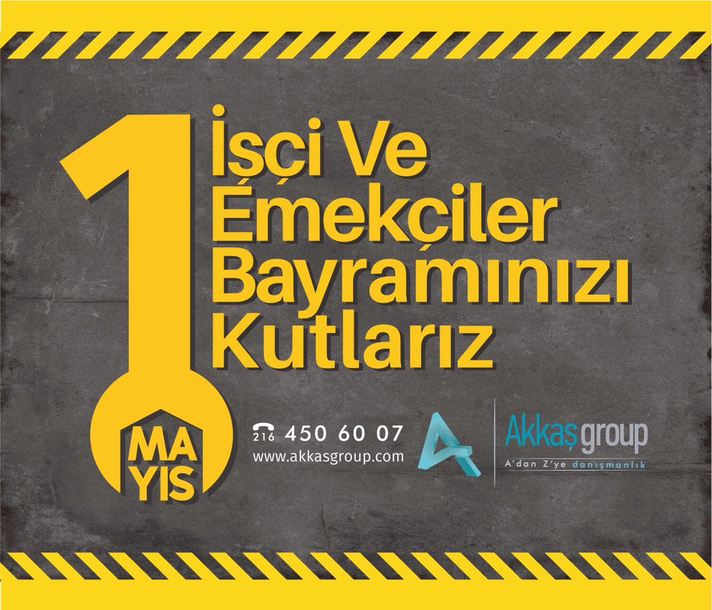 akkasgroup's tweet photo. #Birlikte1Mayisa #1Mayıs2018  #1mayısemekvedayanısmaguenue  #1MayısİsciBayramı  #erkanakkaş #akkasosgb #isg #sgkteşvik #akkasgroup #akerpatent #teşvik  #1mayıskutluolsun https://t.co/hsKkf7AJN0