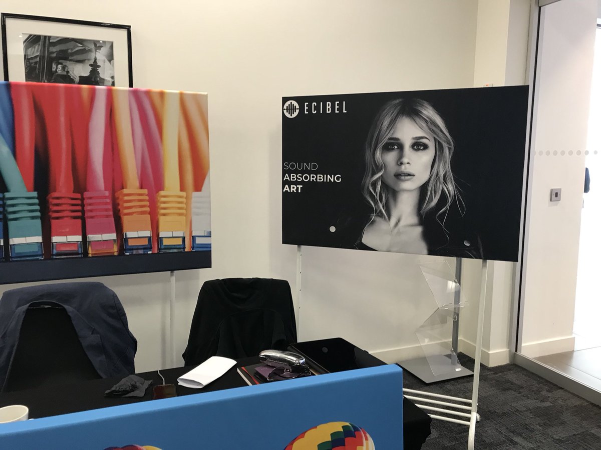 OsmondGroup's tweet photo. Effective acoustics with beautiful artwork @ecibelltd @ThinkFM https://t.co/Zbj3BrL085