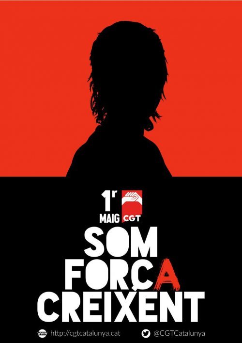 Avui #1deMaig ens trobem a les 12 h a Jardinets de Gràcia.Seguim i seguirem als carrers per denunciar l'estafa,lluitar contra la mafia q ens precaritza!Pq <a href="/CGTCatalunya/">CGT Catalunya 🚩🏴</a> #SomForçaCreixent i pq nosaltres no signem pactes ni reformes contra els drets d la classe treballadora!Som-hi!