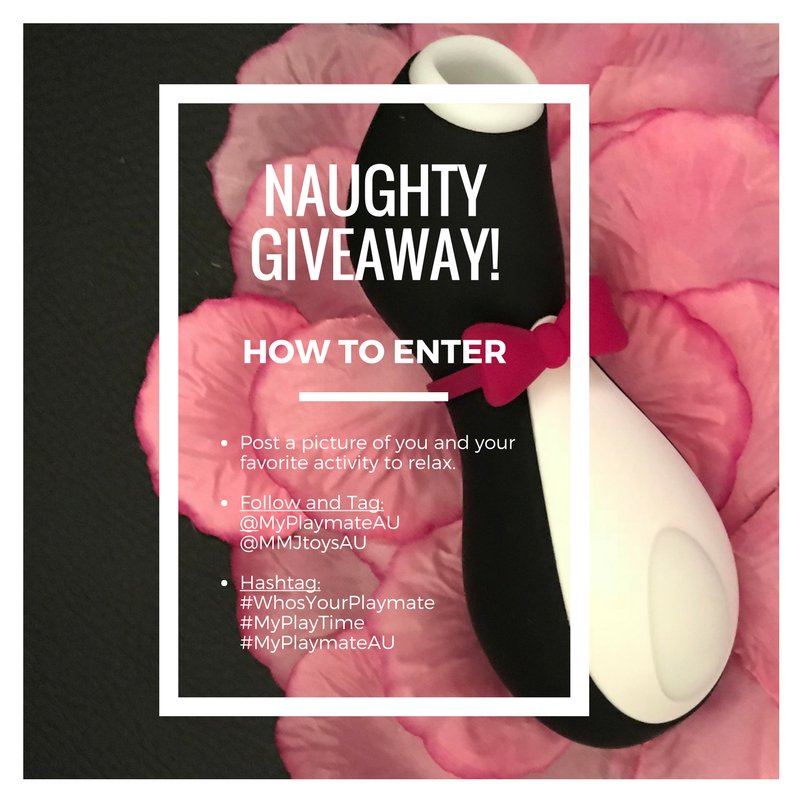 MyPlayMateAU's tweet photo. 'Twas the night before Friday, and all through the house, not a creature was stirring, not even a.. Penguin?
We want to help you release that mid-week stress. Enter our giveaway today and treat yourself to a gift you deserve!
#WhosYourPlaymate #MyPlayTime #MyPlaymateAU https://t.co/r8f0FJrjhw