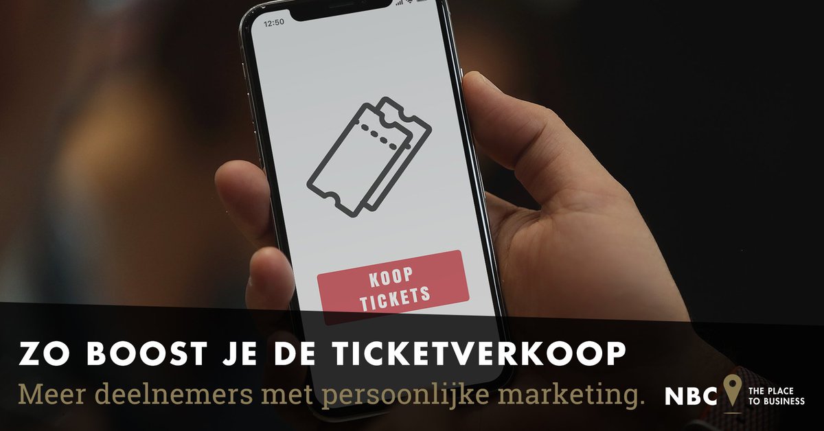 Een uitverkocht event organiseren. Het is natuurlijk een ideale situatie, maar toch hoeft deze ambitie niet ver weg te zijn voor jou als eventmanager. In onze blog lees je hoe je meer deelnemers werft voor je event door de inzet van persoonlijke marketing. nbccongrescentrum.nl/nieuws/boost-t…