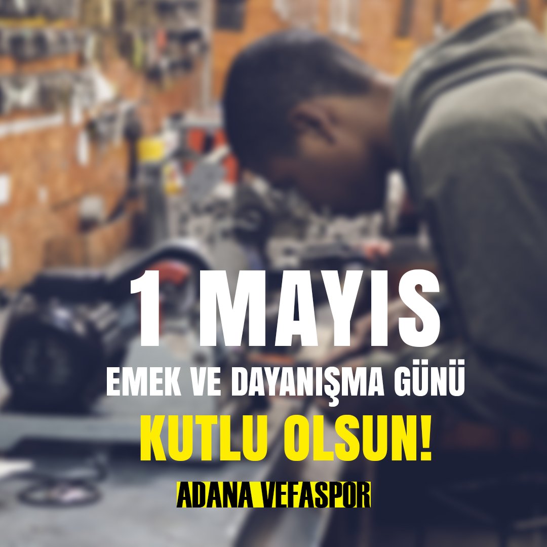 Alın teri dökerek ülkesi için değer üreten tüm emekçilerimizin #1Mayıs Emek ve Dayanışma Günü Kutlu Olsun! #Yasasın1Mayıs