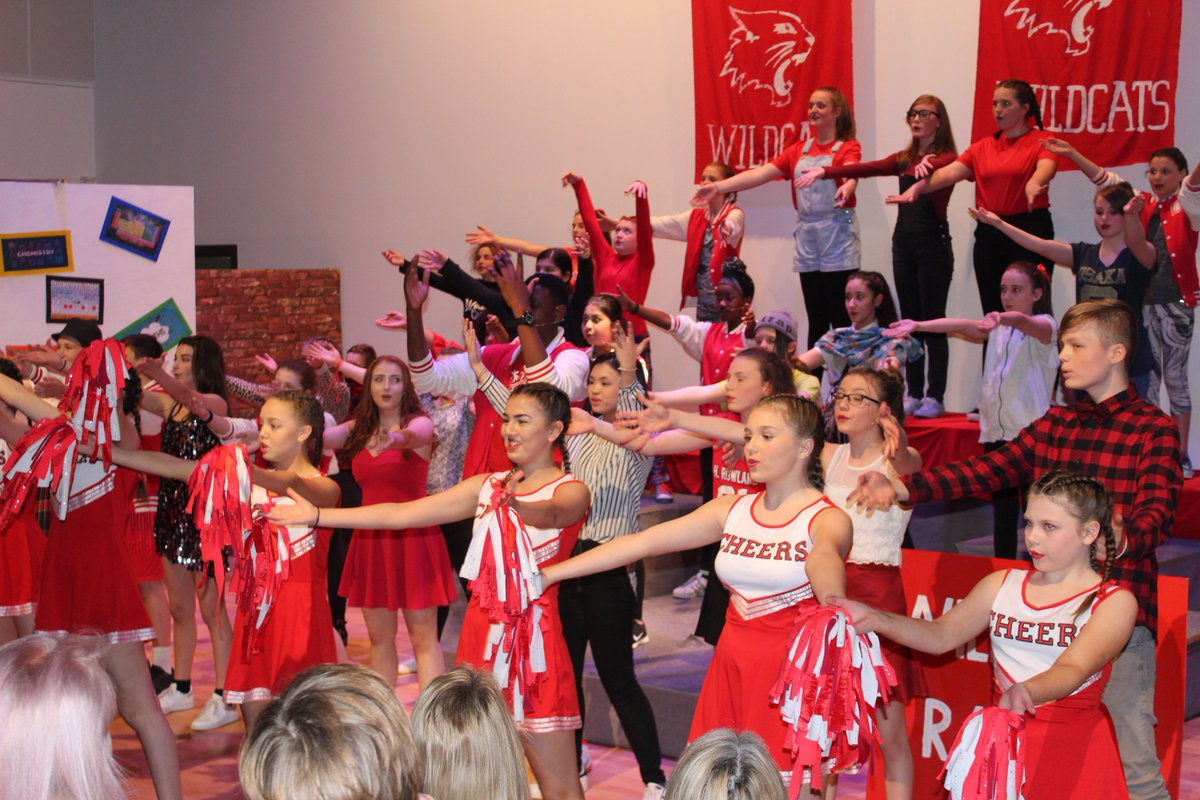 ASCHC_COLLEGE's tweet photo. The cast of High School Musical at All Saints Catholic College pulled out all the stops for spectacular performances last week! #HighSchoolMusical #Drama #ASCHC https://t.co/zTenYVLQ6t
